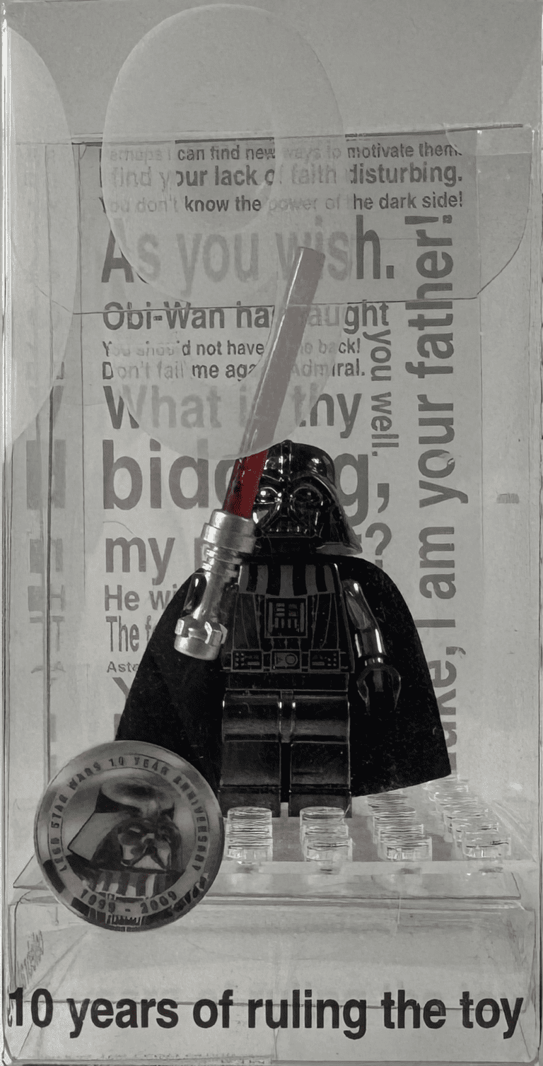 The 2009 Toy Fair Chrome Black Darth Vader