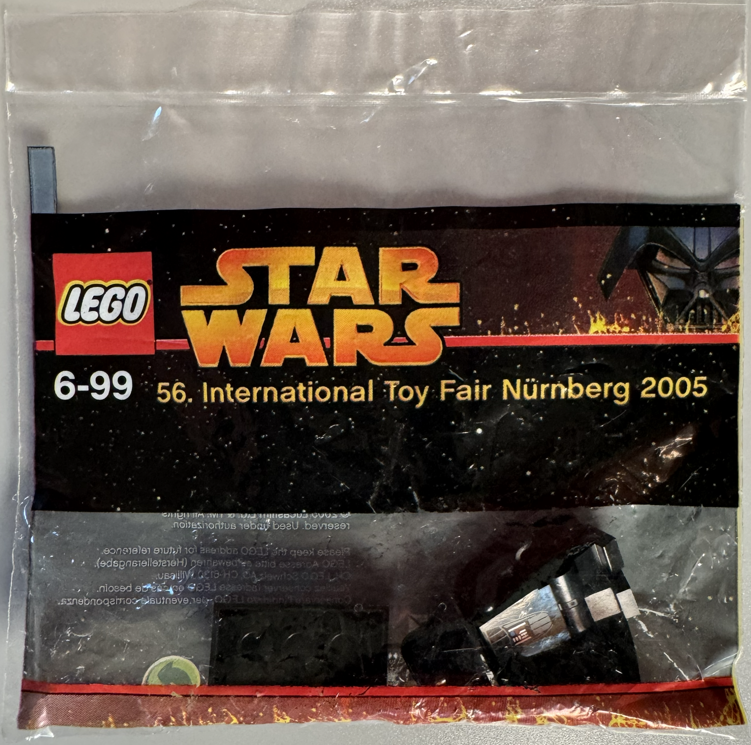 The 2005 Nuremberg Toy Fair Darth Vader Polybag