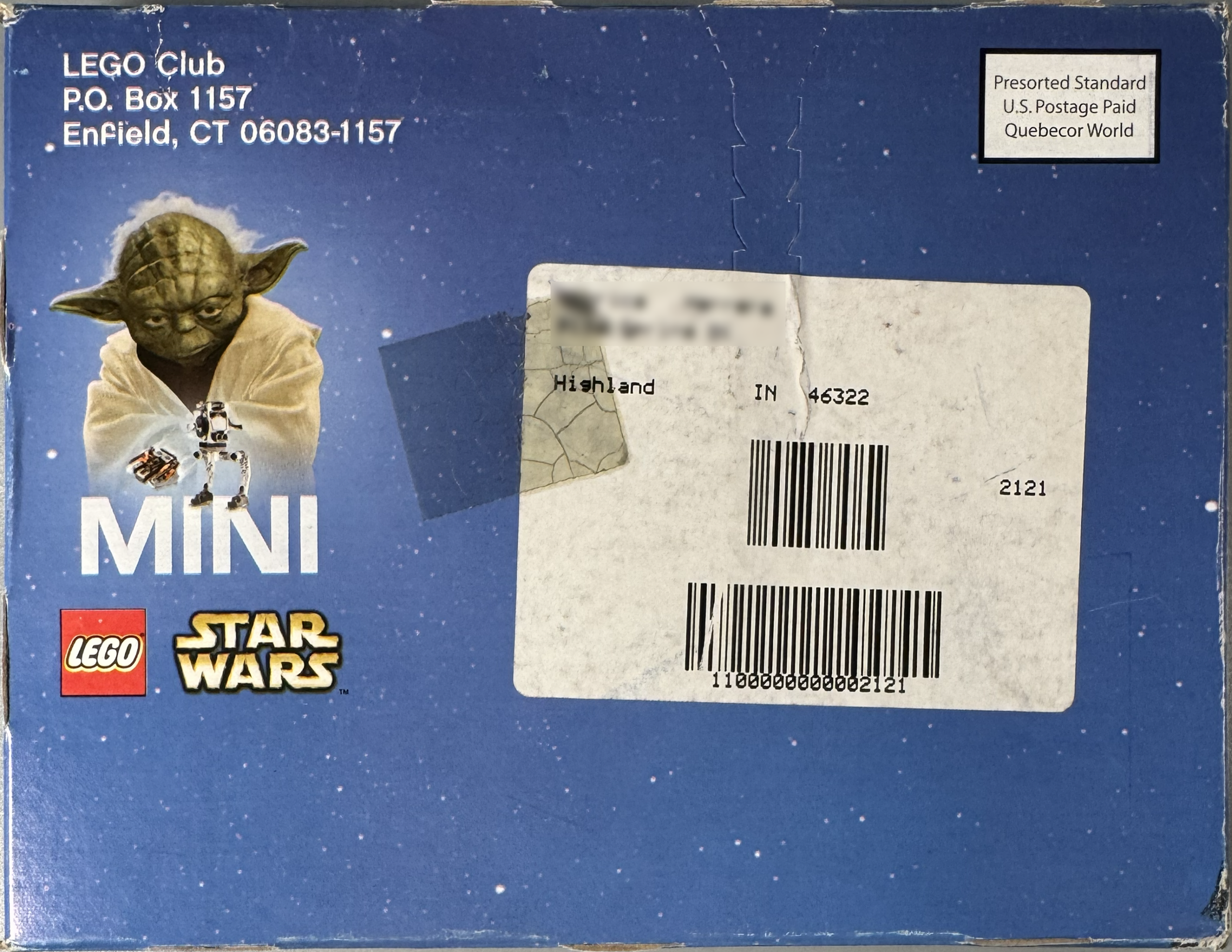The 2002 LEGO Club Mini TIE Fighter Mailer