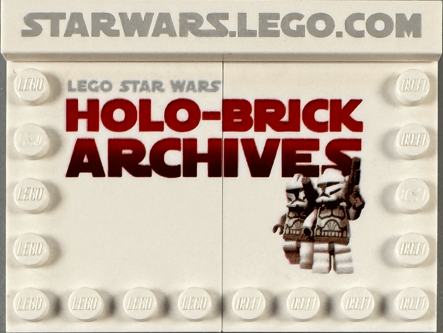 The 2009 San Diego Comic-Con Holo-Brick Archives Display